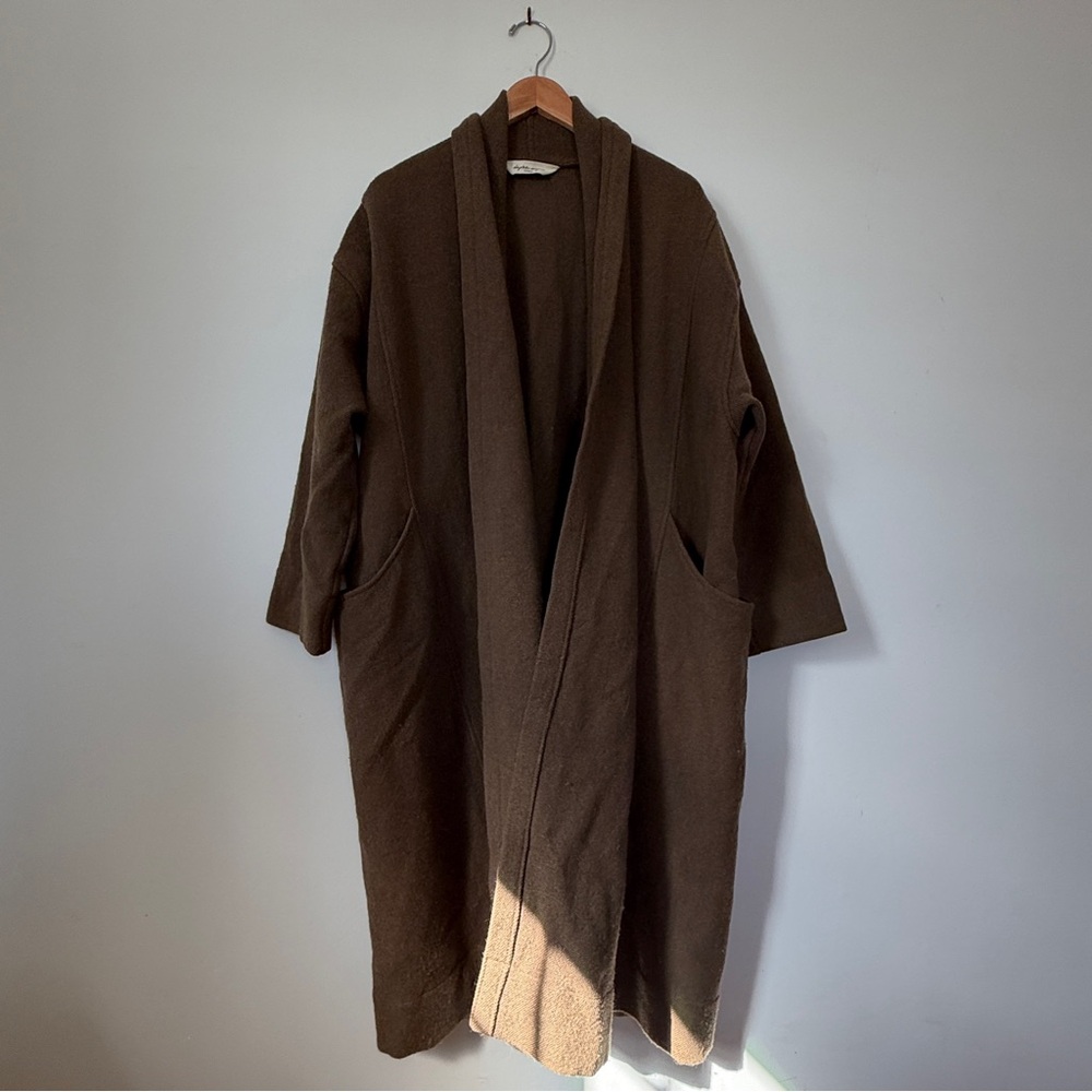 Elizabeth Suzann Olive Climate Beneficial Wool Clyde Trench